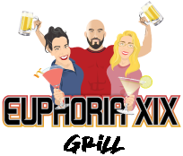 Euphoria XIX Grill logo scroll